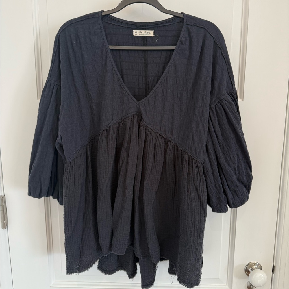 Free People flower power top. Never worn. NWOT.